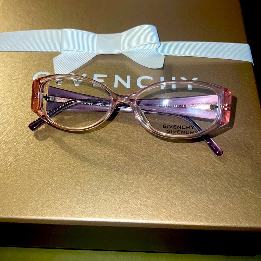 Authenticated Givenchy Logo Rhinestones Glasses F… - image 3